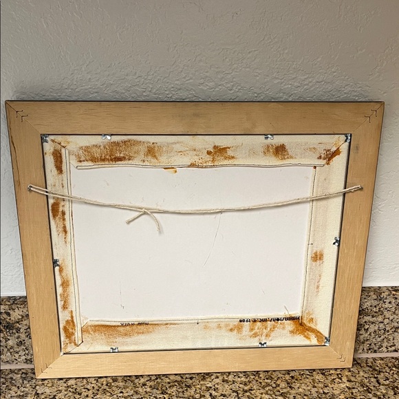 Vintage Floral Heart Embroidery Wall Art - Picture 3 of 4